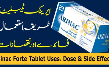 ARINAC Forte Tablet Dose, Uses in Urdu, Side Effect in Pregnancy