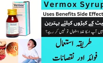 Vermox Syrup & Tablet Uses in Urdu Side Effects Dosage