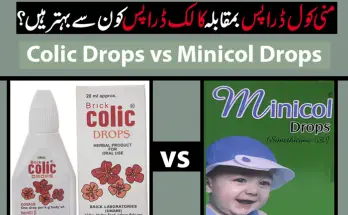 Minicol Drops Vs Colic Drops Uses for Newborn Babies
