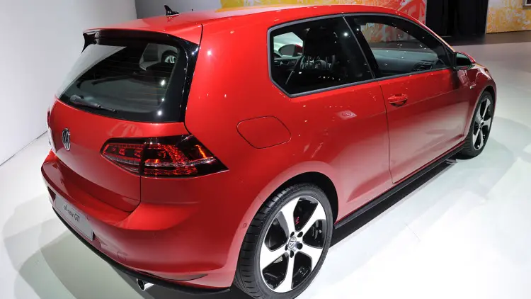 7th Generation VW 2013 Golf GTI back