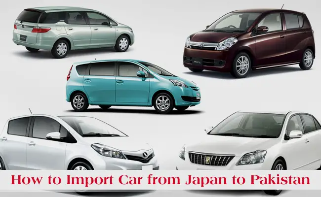 How to Import a Car from Japan to Pakistan