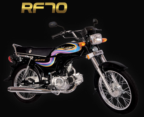 Pak Hero R70 New Model Bike Price in Pakistan