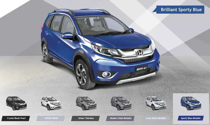 Honda BRV 2022 Colors