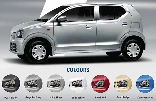 Buy Suzuki Alto 2019-2023 Monograms, Front & Rear, 5 pcs in Pakistan