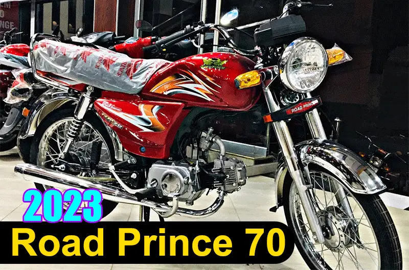 2023 Model Road Prince 70 Price in Pakistan